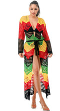 Jamaican Crochet Kimono - Foxy And Beautiful
