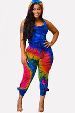 Royal Tie Dye Jumpsuit - Foxy And Beautiful