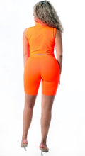 Neon Orange Short Set - Foxy And Beautiful