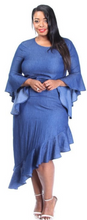 Shayna Denim  Plus Size Dress - Foxy And Beautiful