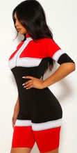 Go Racer Jumpsuit - Red - Foxy And Beautiful