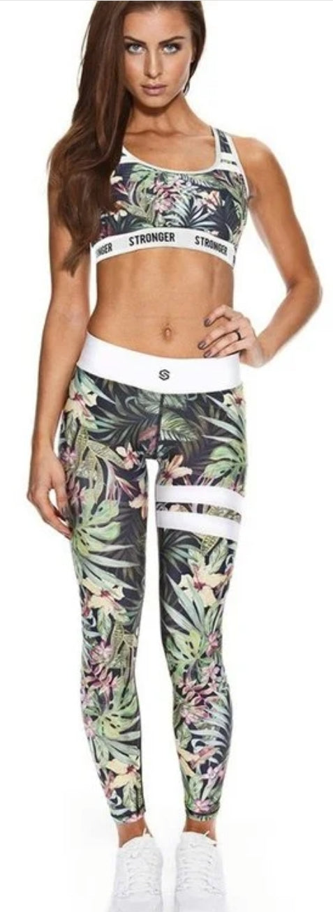 Tropical Active Wear Set - Foxy And Beautiful