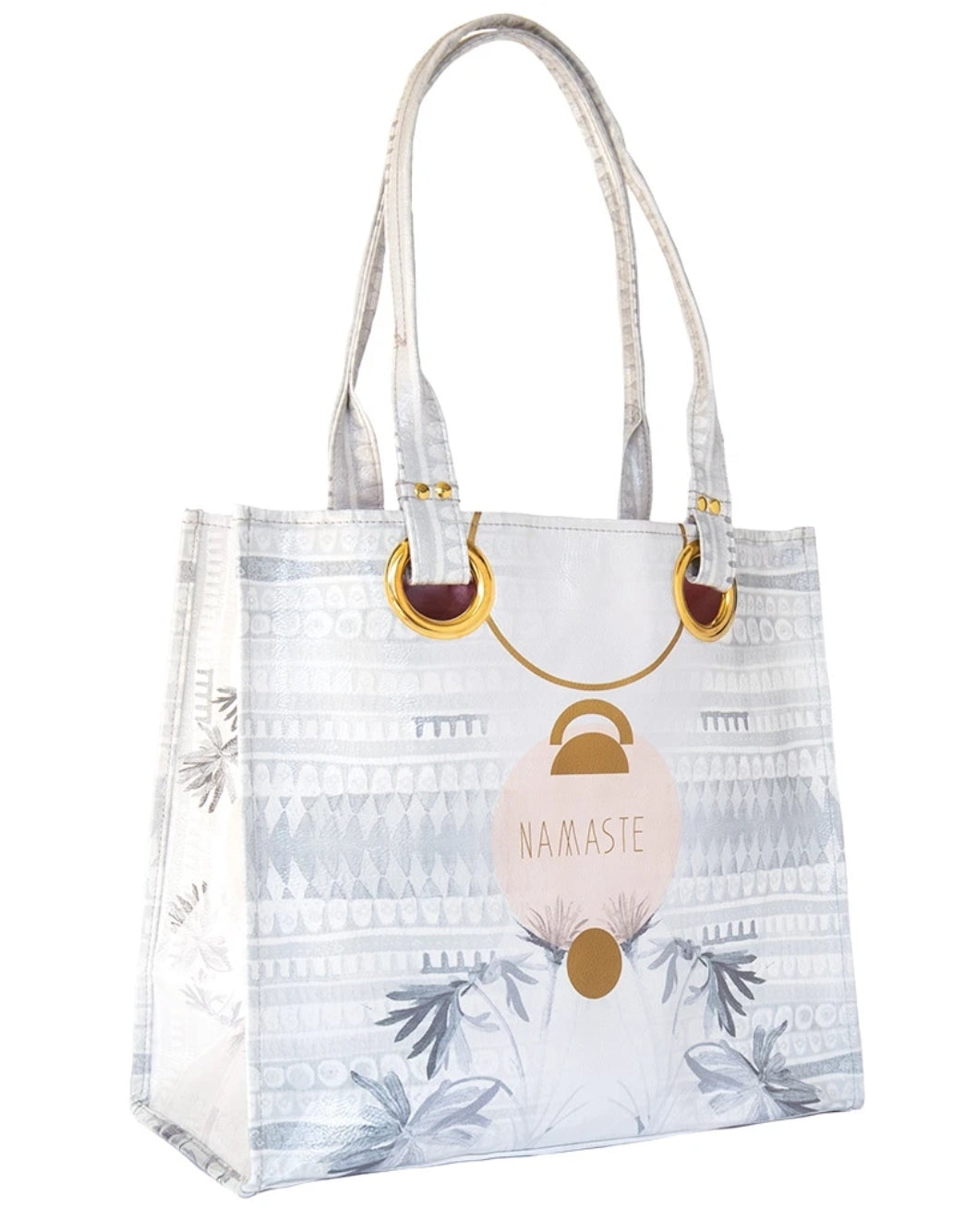 Tropical Namaste Luxe Tote - Foxy And Beautiful
