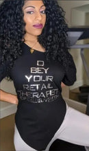 Obey Your Retail Therapist Shirt - Foxy And Beautiful