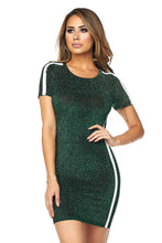 Green Gem Sparkle Dress - Foxy And Beautiful