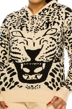 Knitted Leopard Hoodie Set - Foxy And Beautiful