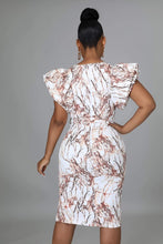 Marble Pencil Dress - Foxy And Beautiful