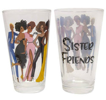 Sister Friends 2 Glass Set - Foxy And Beautiful