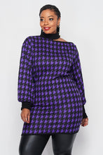 Houndstooth Top - Foxy And Beautiful