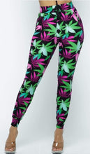 Multicolored Leaves Joggers - Foxy And Beautiful